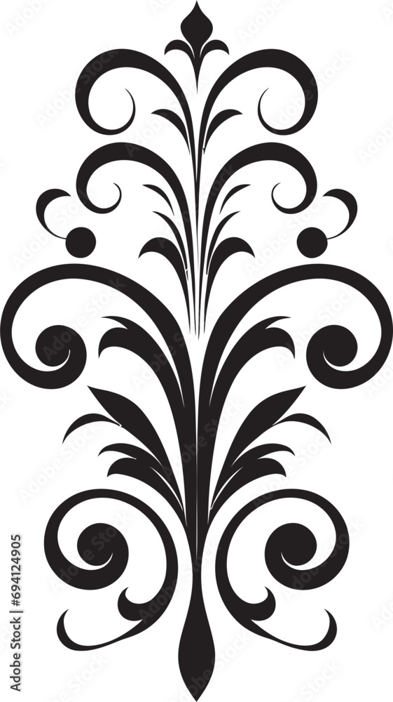 Flourishing Artistry Floral Vector Logo Petals of Charm Decorative Icon Design Flourishing Artistry Floral Vector Logo Petals of Charm Decorative Icon Design