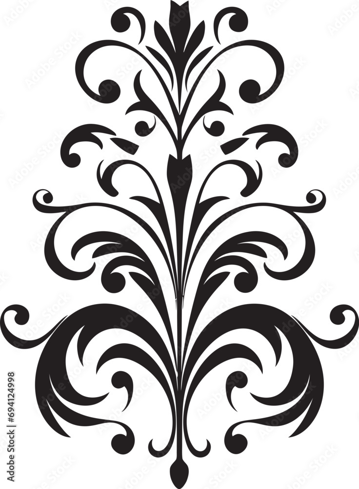 Floral Radiance Emblem Logo Design Botanical Harmony Decorative Vector Icon Floral Radiance Emblem Logo Design Botanical Harmony Decorative Vector Icon