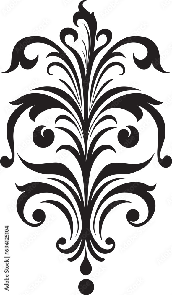 Petals Symphony Floral Element Logo Whimsical Blooms Vector Emblem Icon Petals Symphony Floral Element Logo Whimsical Blooms Vector Emblem Icon
