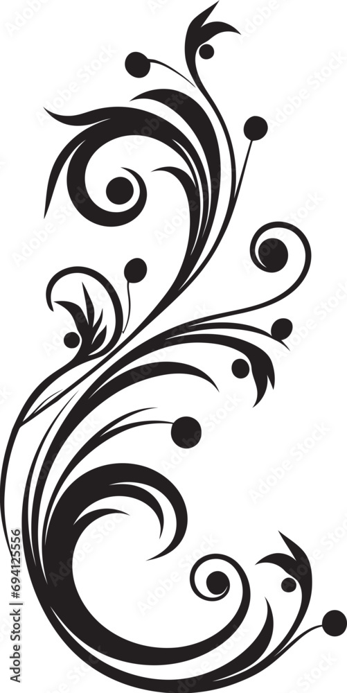Artistic Blooms Emblem Icon Design Flourishing Petals Vector Floral Emblem Artistic Blooms Emblem Icon Design Flourishing Petals Vector Floral Emblem