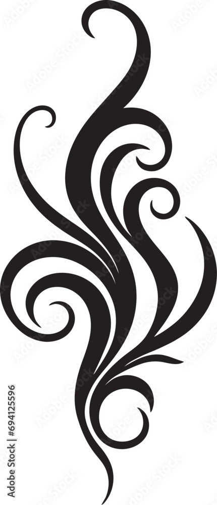 Enchanted Blooms Vector Emblem Design Artistic Flourish Decorative Floral Emblem Enchanted Blooms Vector Emblem Design Artistic Flourish Decorative Floral Emblem
