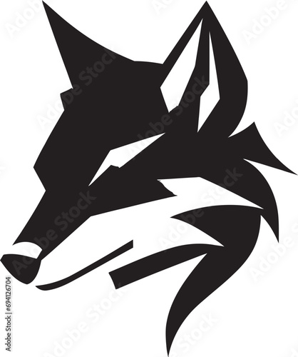 Agile Foxcraft Emblem Car Icon Design Sleek Fox Acceleration Vector Logo Design photo