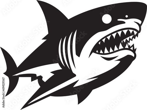 Maritime Powerhouse Unveiled Vector Logo Design Sharks Authority Revealed Iconic Emblem Design
