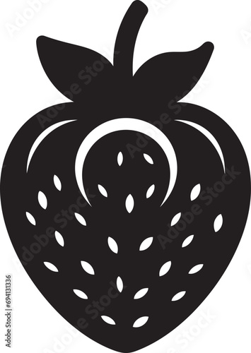 Scarlet Showcase Strawberry Logo Ripe Rapture Strawberry Emblem