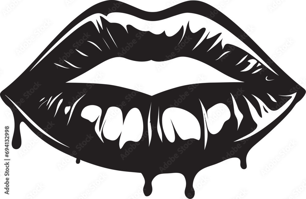 Radiant Pout Vector Logo Designs Graceful Lips Iconic Vector Logos Radiant Pout Vector Logo Designs Graceful Lips Iconic Vector Logos