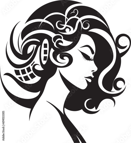 HerLegacy Empowerment Vector Showcase SheInspires Woman Iconic Emblem Set photo