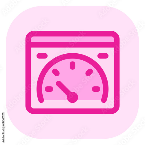 Editable speed test, website, performance, vector icon. Part of a big icon set family. Perfect for web and app interfaces, presentations, infographics, etc