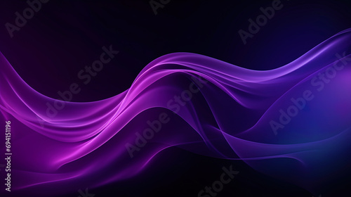 Blurred purple vortices on a dark background