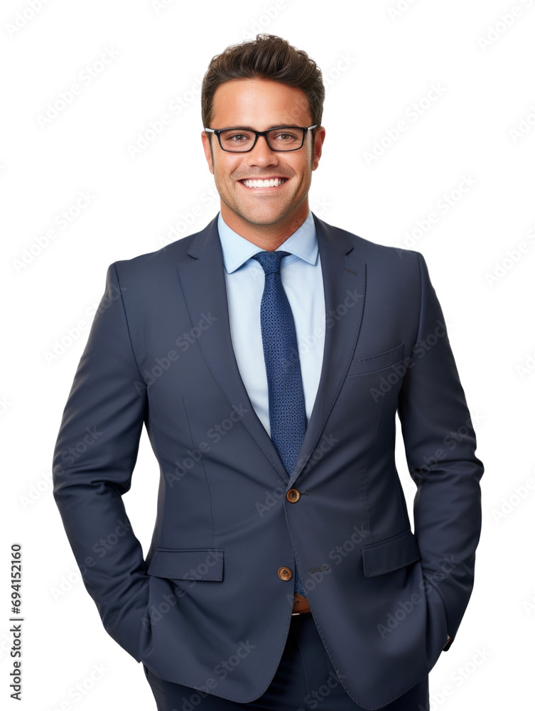 Success business manager consultant agency broker adviser transparent background