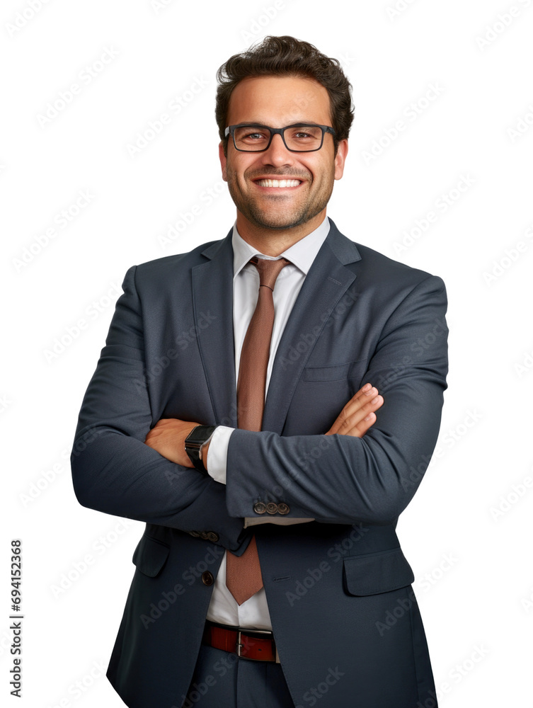 Success business manager consultant agency broker adviser transparent background