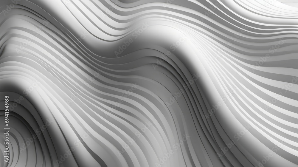 Three dimensional render of white wavy pattern. White waves abstract background texture. Print, painting, design, fashion. Line concept. Design concept. Art concept. Wave concept. Colourful background Three dimensional render of white wavy pattern. White waves abstract background texture. Print, painting, design, fashion. Line concept. Design concept. Art concept. Wave concept. Colourful background