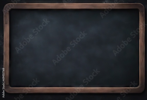 Old blank dirty chalkboard . stock photoChalkboard - Visual Aid, Textured, Backgrounds, Black Color, Education