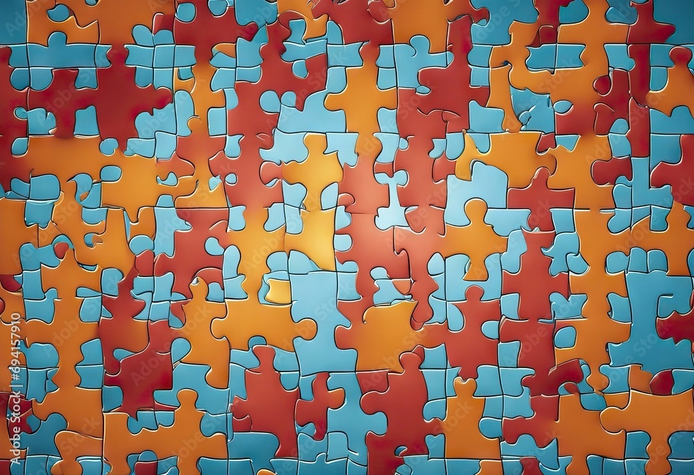 Abstract background stock illustrationJigsaw Piece Backgrounds Jigsaw Puzzle Pattern