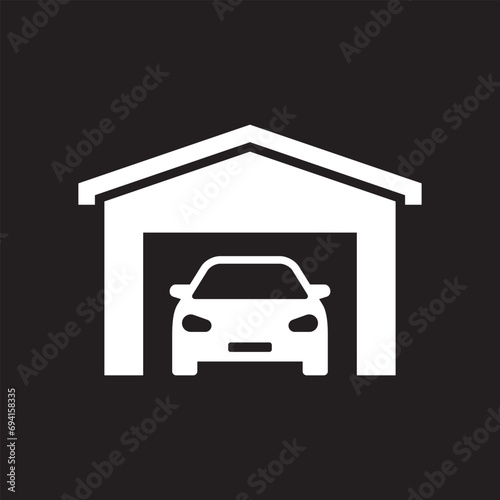 Car in Garage icon 