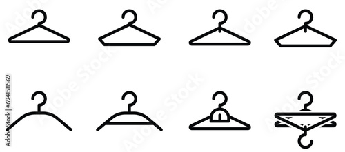hangers set icon