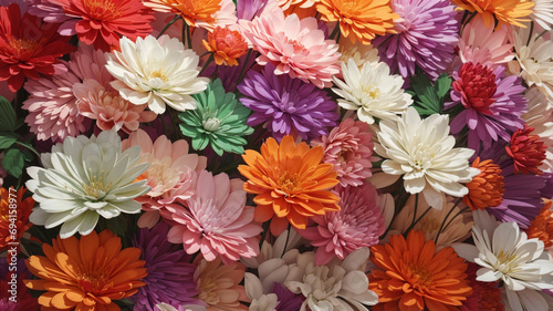 bouquet of chrysanthemums