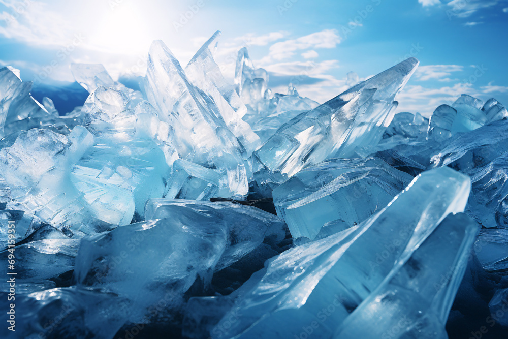 Ice Sheet Breakup: A Visual Reminder of Climate Change Ice Sheet Breakup: A Visual Reminder of Climate Change
