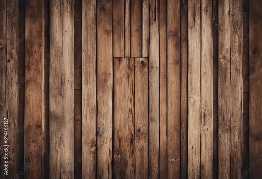 Naklejka premium Wooden planks overlay texture for your design. Shabby chic background. Easy to edit vector wood backdrop stock illustrationWood - Material, Backgrounds, Textured, Weathered, Distraught