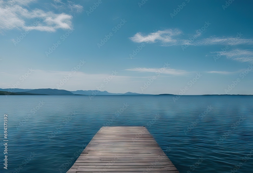 Calm and deep blue lake stock photoWater, Sea, Backgrounds, Lake, Horizon Calm and deep blue lake stock photoWater, Sea, Backgrounds, Lake, Horizon