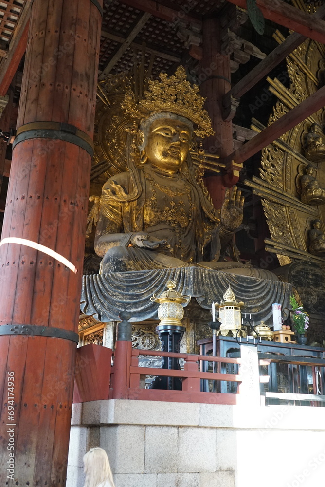 Obraz premium Nara Temple Buddha