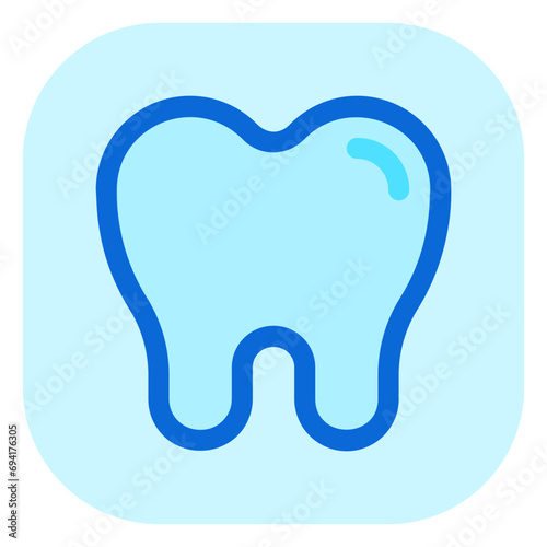 Editable molar, premolar, tooth vector icon. Dentistry, healthcare, medical. Part of a big icon set family. Perfect for web and app interfaces, presentations, infographics, etc
