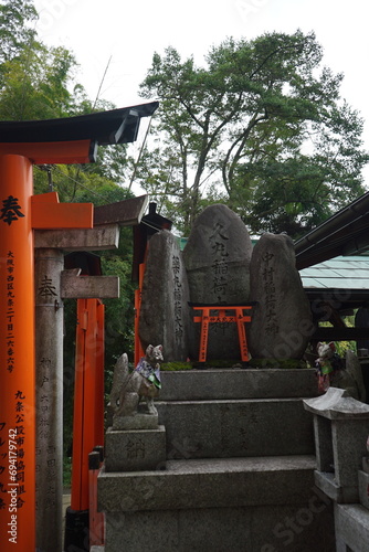 Fushimi Inari-taisha is the head shrine of the kami Inari, located in Fushimi-ku, Kyoto, Kyoto Prefecture, Japan
