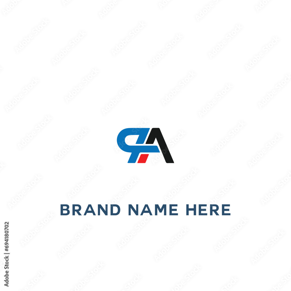 PA P A letter logo design. Initial letter PA linked circle uppercase monogram logo white color. PA logo, P A design. PA, P A PA P A letter logo design. Initial letter PA linked circle uppercase monogram logo white color. PA logo, P A design. PA, P A