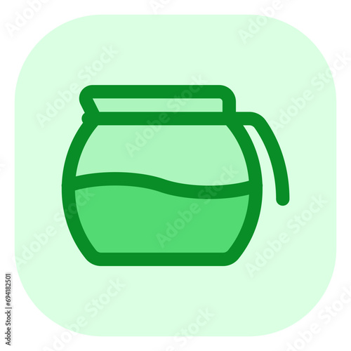 Editable coffee decanter vector icon. Cafe, coffee shop, restaurant, drink, beverages. Part of a big icon set family. Perfect for web and app interfaces, presentations, infographics, etc