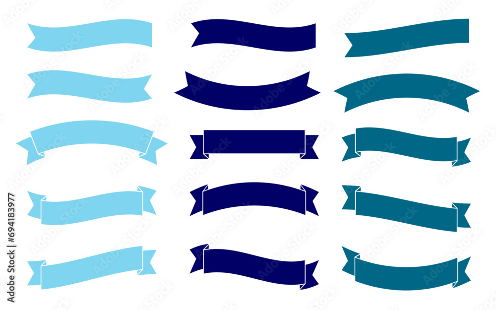 Set of modern simple banner ribbons. Decorative flag, tape for text, price tag, sale label, printable, planner, scrapbook, stickers, weekly days label. Set of modern simple banner ribbons. Decorative flag, tape for text, price tag, sale label, printable, planner, scrapbook, stickers, weekly days label.