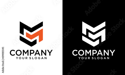 Creative MG Letter Logo Design. Initial letters MG logo icon. Abstract letter MG M G minimal logo design template. M G letter design vector with black colors. mg logo.