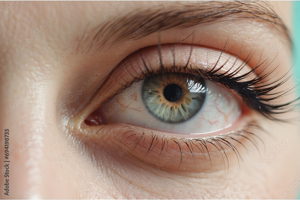 Fototapeta premium close up of eye