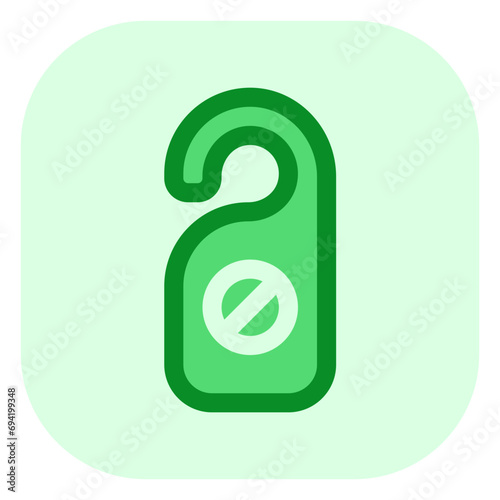 Editable door tag vector icon. Part of a big icon set family. Perfect for web and app interfaces, presentations, infographics, etc
