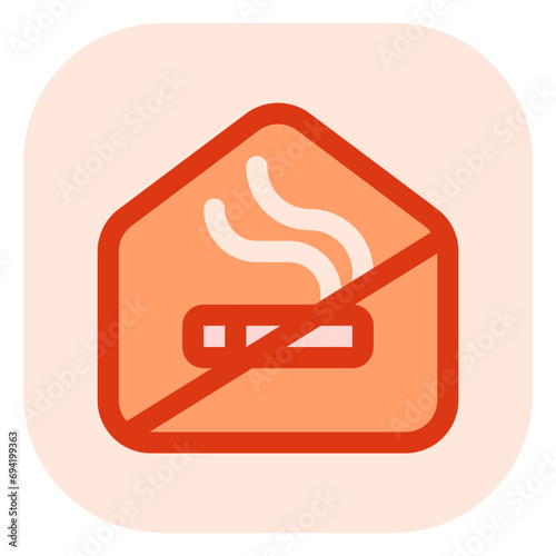 Editable no smoking room vector icon. Part of a big icon set family. Perfect for web and app interfaces, presentations, infographics, etc