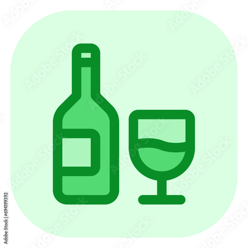 Editable wine vector icon. Part of a big icon set family. Perfect for web and app interfaces, presentations, infographics, etc