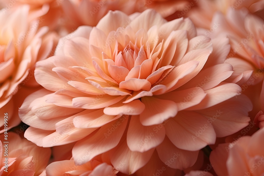 Close Up Flower - Peach Fuzz Color of the Year 2024 Close Up Flower - Peach Fuzz Color of the Year 2024