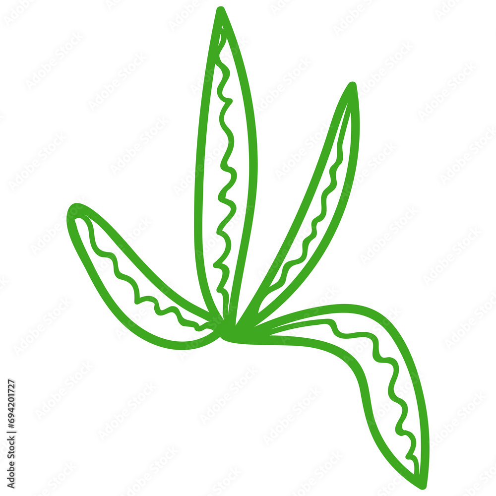 flower with green leaves flower with green leaves