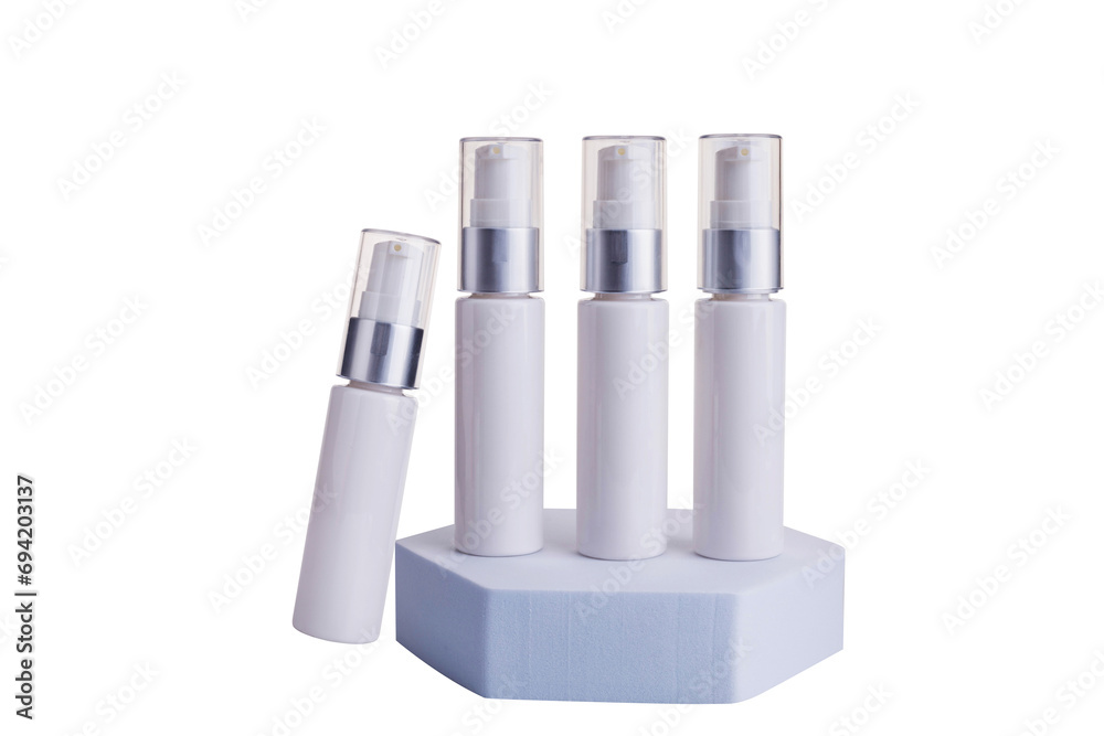 Hand Sanitizer Spray Bottle Hand Sanitizer Liquid Alcohol Antibacterial Plastic bottle with atomizer pump isolated on white background.. Hand Sanitizer Spray Bottle Hand Sanitizer Liquid Alcohol Antibacterial Plastic bottle with atomizer pump isolated on white background..