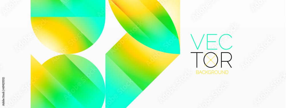 Serene gradient template. Circles and triangles mingle in minimalist perfection. Gentle fusion of forms and hues creates balanced yet captivating backdrop, embodying modern sophistication Serene gradient template. Circles and triangles mingle in minimalist perfection. Gentle fusion of forms and hues creates balanced yet captivating backdrop, embodying modern sophistication