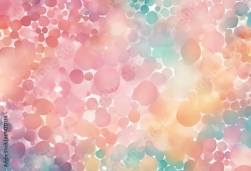 Bubble dot frame, watercolor texture stock illustrationBackgrounds, Cute, Pastel Colored, Polka Dot, Painting
