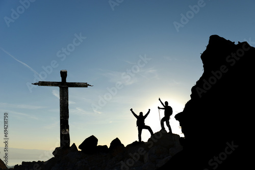 Billede på lærred Our Vision to Achieve Our Goals with Patience and Struggle on Our Path of Faith
