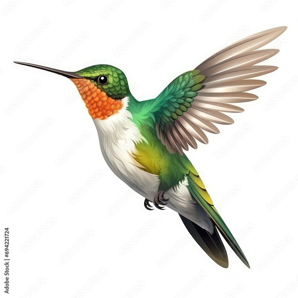 Fototapeta premium Hummingbird flying