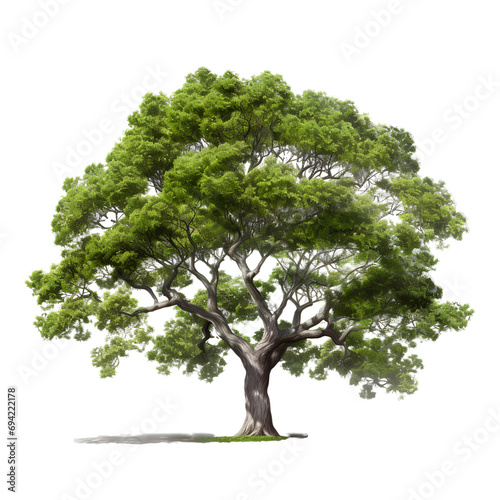 Beautiful big tree for project decoration on transparent background PNG