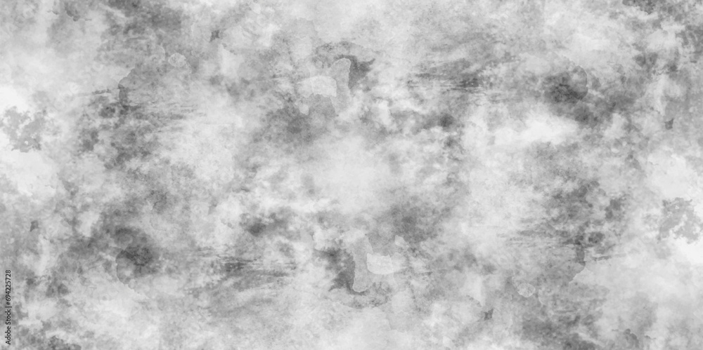 Abstract Black, Gray Wall Texture. Gray and White Watercolor Background. Modern Watercolor Grunge Design. Abstract Grunge Grey Shades Watercolor Background.