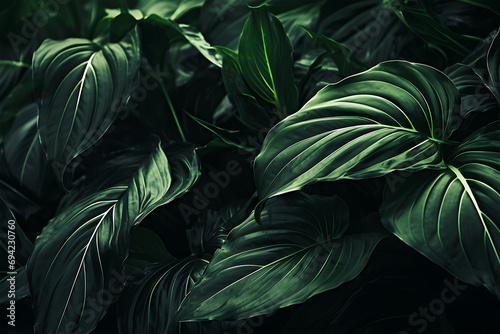 tropical-green-leaves-background