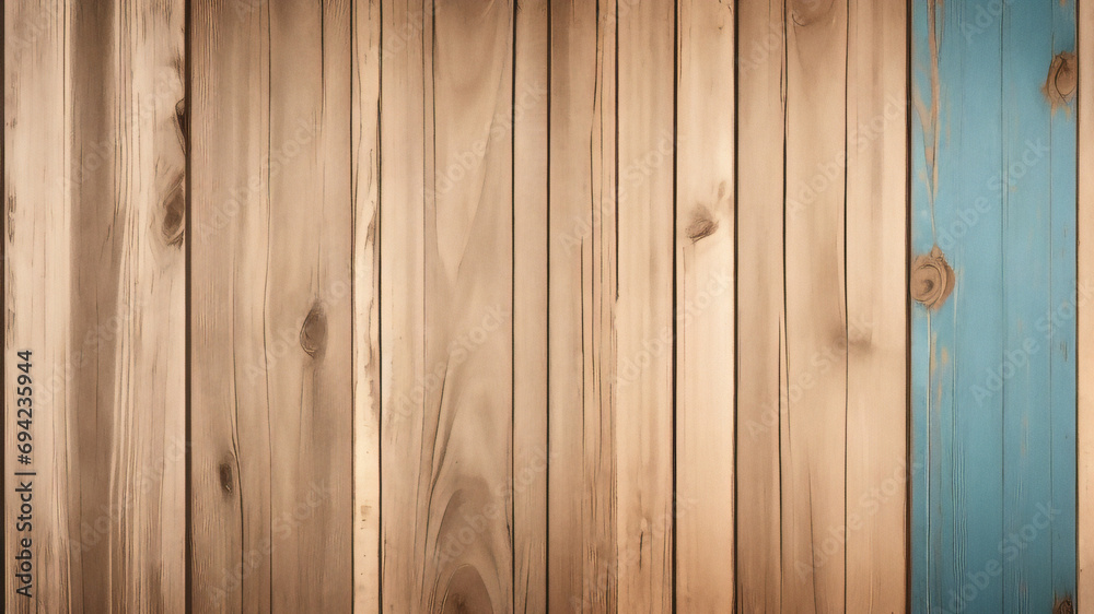 Der Hintergrund der Tischplatte ist eine braune Holzmaserung. Alte Tischplatte mit Holzbrettern und Brettern aus Naturholz sind Hartholzböden mit dunkler Oberflächenmaserung. Sommerliches Laminat-Wand - obrazy, fototapety, plakaty 