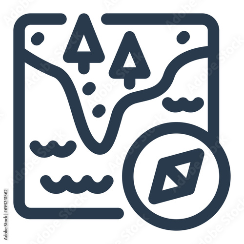 Tranquil Promontory of Peninsula Icon