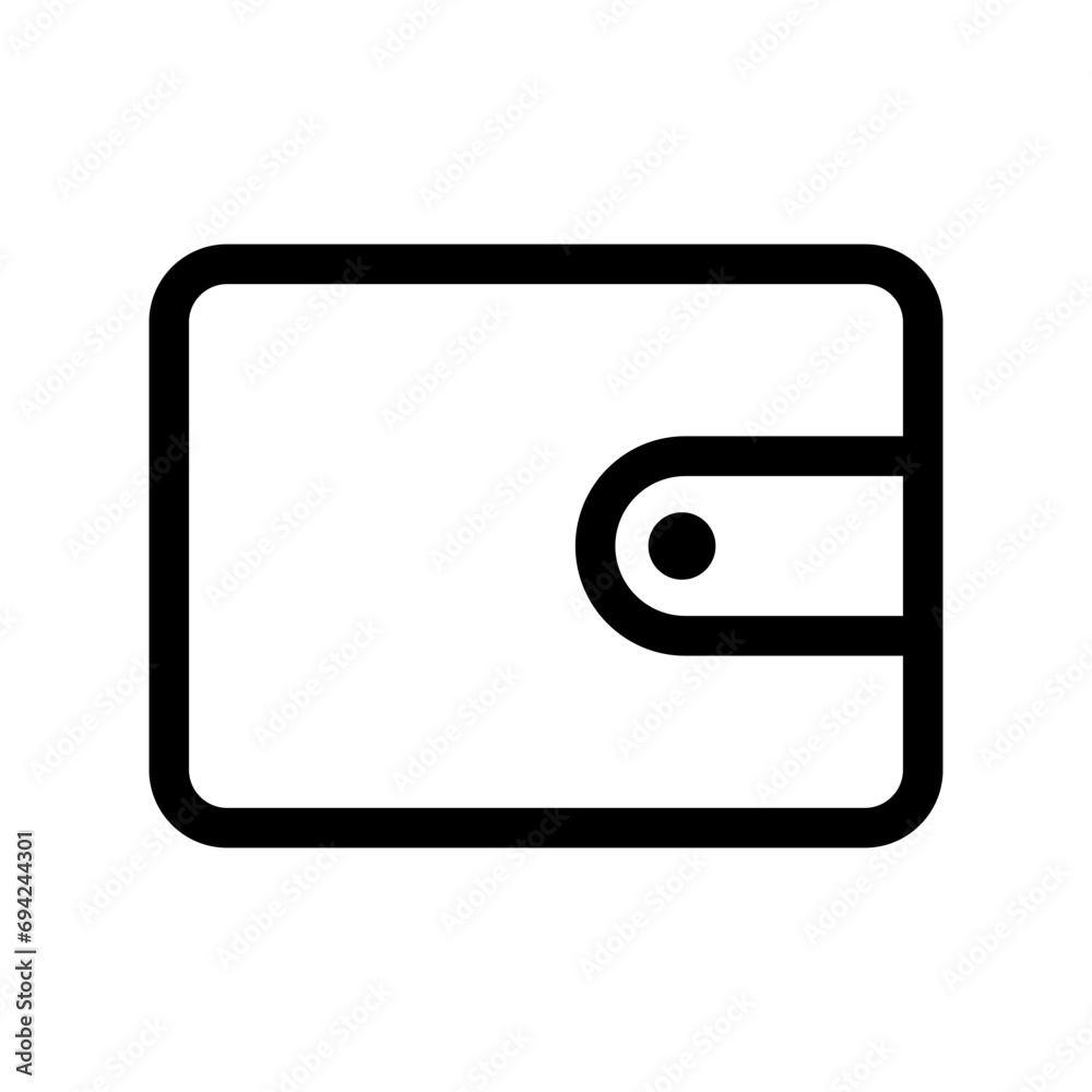 Simple wallet sign. Payment sign. Vector. Simple wallet sign. Payment sign. Vector.