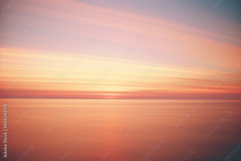 An abstract sunrise over the horizon, with soft gradients and warm tones that evoke a sense of harmony. An abstract sunrise over the horizon, with soft gradients and warm tones that evoke a sense of harmony.