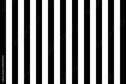 Simple black and white striped background. Vector.