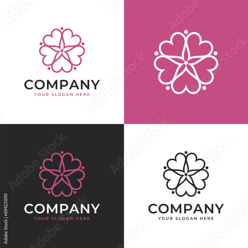 Love Beauty Decoration Logo